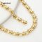 18K gold plated brass heavy chain