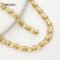 18K gold plated brass heavy chain