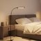 Adjustable gooseneck dimmable LED floor lamp
