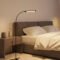 Adjustable gooseneck dimmable LED floor lamp