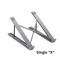 Aluminum laptop stand docking station