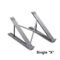 Aluminum laptop stand docking station