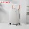 Mixi wide handle hardside rolling suitcase