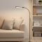 Modern dimmable gooseneck LED floor lamp