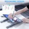 Aluminum laptop stand docking station