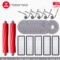 Roborock robot vacuum cleaner replacement accessories