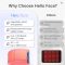 Upgraded Hello Face L7 Red Light Therapy Mat for Full Body Pain Relief