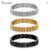 VQYSKO Minimalist Gold Stainless Steel Watch Strap Bracelet