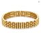 VQYSKO Minimalist Gold Stainless Steel Watch Strap Bracelet