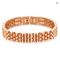 VQYSKO Minimalist Gold Stainless Steel Watch Strap Bracelet