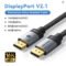 Vention 16K DisplayPort 2.1 Cable (80Gbps, 8K@240Hz)
