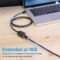 Vention Cat8 Ethernet Extension Cable (40Gbps/2000MHz)