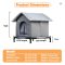 Waterproof Outdoor Pet House & Stray Cat Shelter