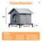 Waterproof Outdoor Pet House & Stray Cat Shelter