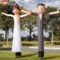 Wedding Bride Groom Inflatable Skydancer Air Dancer