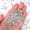 Wholesale Crystal AB Flatback Rhinestones SS10-SS30