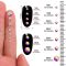 Wholesale Crystal AB Flatback Rhinestones SS10-SS30