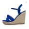 Women’s Knitted Wedge High-Heel Flip-Flop Sandals, Plus Sizes