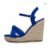 Women’s Knitted Wedge High-Heel Flip-Flop Sandals, Plus Sizes