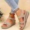 Women’s Lightweight Non-Slip Platform Wedge Summer Beach Sandals