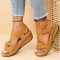 Women’s Lightweight Non-Slip Platform Wedge Summer Beach Sandals