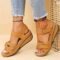 Women’s Lightweight Non-Slip Platform Wedge Summer Beach Sandals
