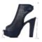 Women’s Peep-Toe Buckle Platform High-Heel Summer Ankle Boots
