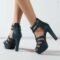 Women’s Platform Gladiator High-Heel Peep-Toe Party Sandal Shoes