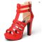 Women’s Platform Gladiator High-Heel Peep-Toe Party Sandal Shoes