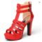 Women’s Platform Gladiator High-Heel Peep-Toe Party Sandal Shoes