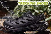 Xtep Men’s Lightweight Breathable Cushioned Outdoor Running Sneakers