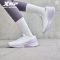 Xtep Women Cotton Shoes Synthetic Leather Walking Sneakers