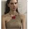 Yhpup 2025 Handmade Ocean Shell Red Crab Necklace