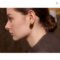 Yhpup 316L Stainless Steel U-Shape Hollow Hoop Earrings