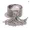 Yhpup Stainless Steel Chain Tassel Adjustable Finger Ring