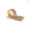 Yhpup Stainless Steel Chain Tassel Adjustable Finger Ring