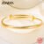 ZDADAN 925 Silver 18K Gold Adjustable Bangle Bracelet