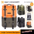 Mixi Front Opening PC Aluminum Frame Suitcase
