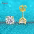 Smyoue Classic Round Cut Moissanite Stud Earrings – 925 Sterling Silver Fine Jewelry