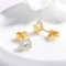 Smyoue Classic Round Cut Moissanite Stud Earrings – 925 Sterling Silver Fine Jewelry
