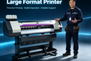 Wide Format Inkjet Printer Printing Machine Banner Poster