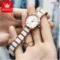 olevs-womens-ceramic-quartz-watch-white-rose-gold-original-set
