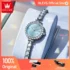 Quartz Watch Stainless Steel Dual Calendar OLEVS Men
