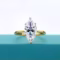 High Quality 14K Gold Marquise Cut 3ct VVS1 Moissanite Diamond Ring