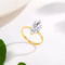 High Quality 14K Gold Marquise Cut 3ct VVS1 Moissanite Diamond Ring