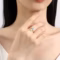 High Quality 14K Gold Marquise Cut 3ct VVS1 Moissanite Diamond Ring