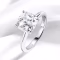 Smyoue Cushion Cut Moissanite Wedding Ring for Women