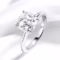 Smyoue Cushion Cut Moissanite Wedding Ring for Women