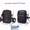HcanKcan Men’s Luxury Luxury Shoulder Bag – Casual Crossbody Chest Pack