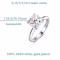 Smyoue Cushion Cut Moissanite Wedding Ring for Women